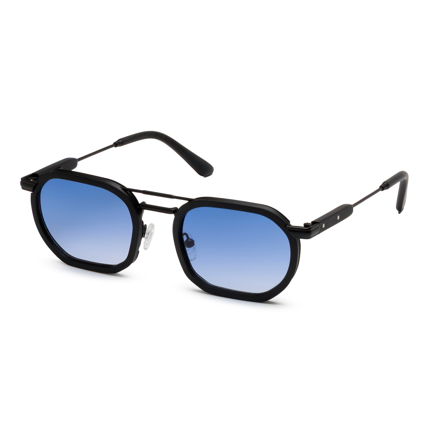 Blu Gradient-Nero Satinato