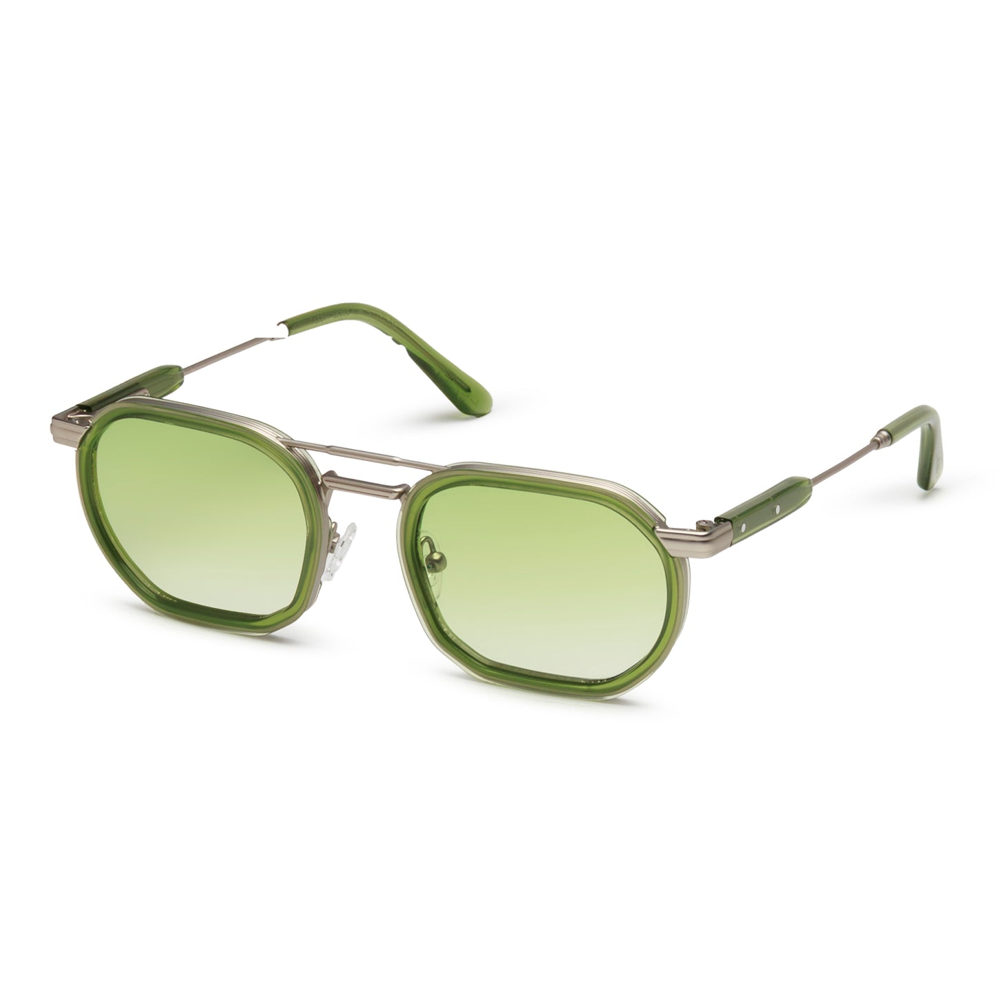 Verde Gradient-Argento